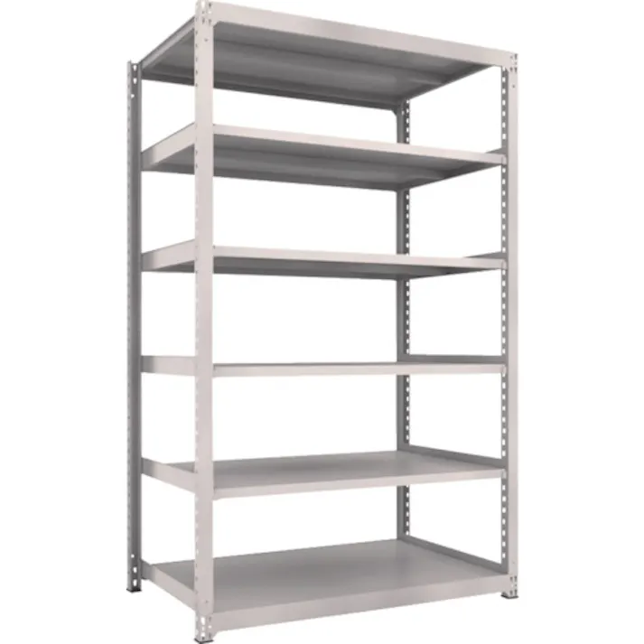 【CAINZ-DASH】トラスコ中山 スチールラック M3型中量棚 1500×921×H2400 6段 単体 M3-8596【別送品】