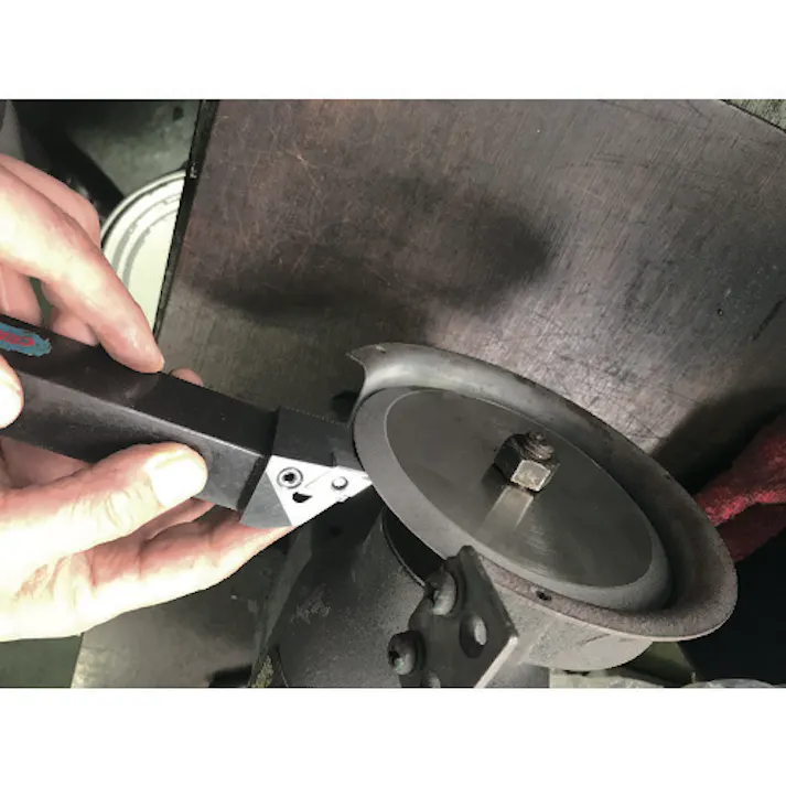 【CAINZ-DASH】トラスコ中山 両頭グラインダー用ダイヤモンドホイール カップ型 125X10X12.7H TDH-125C【別送品】