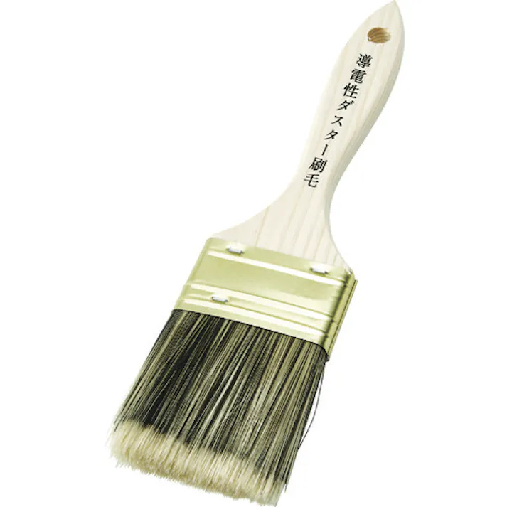 【CAINZ-DASH】トラスコ中山 導電性ダスター刷毛 平 全長220mm 50mm幅 TDPB-55【別送品】