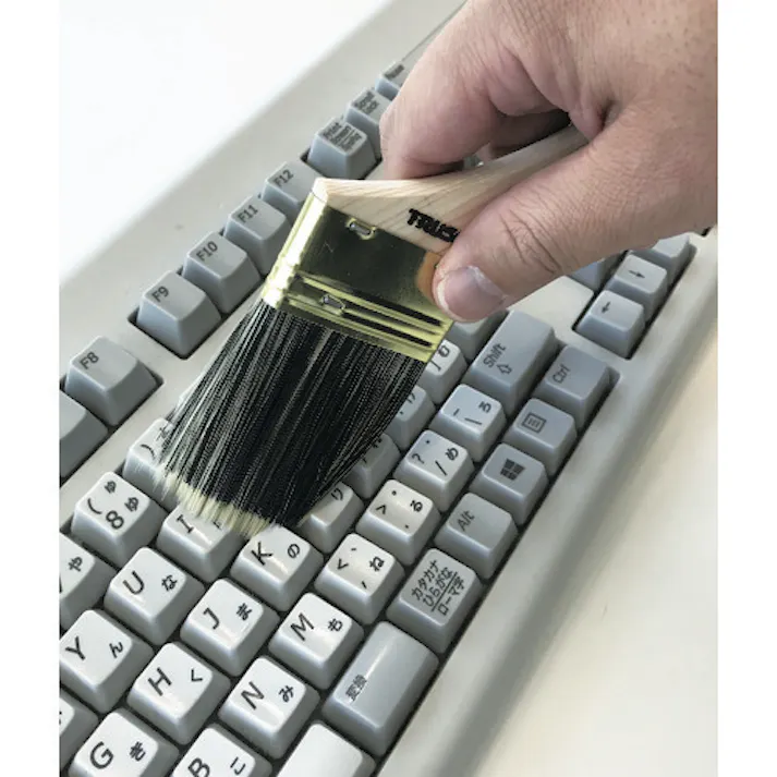 【CAINZ-DASH】トラスコ中山 導電性ダスター刷毛 平 全長220mm 50mm幅 TDPB-55【別送品】