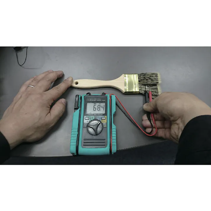 【CAINZ-DASH】トラスコ中山 導電性ダスター刷毛 平 全長220mm 50mm幅 TDPB-55【別送品】