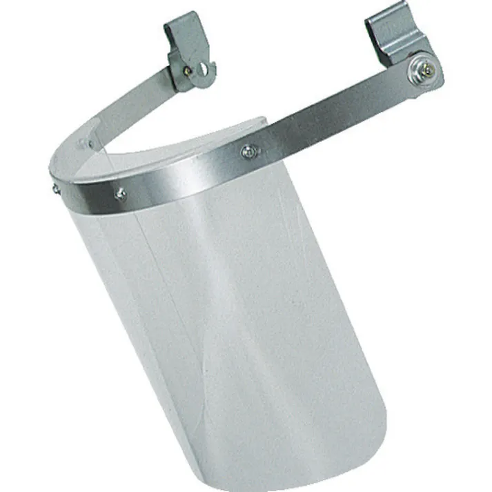 【CAINZ-DASH】トラスコ中山 ヘルメット取付型防災面 クリア BM-HC【別送品】