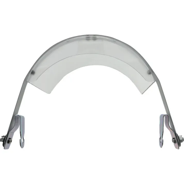 【CAINZ-DASH】トラスコ中山 ヘルメット取付型防災面 クリア BM-HC【別送品】