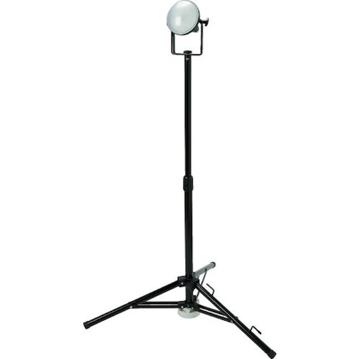 【CAINZ-DASH】トラスコ中山 LED投光器 DELKURO 三脚タイプ 1灯 20W 10m RTLE-210-SK【別送品】