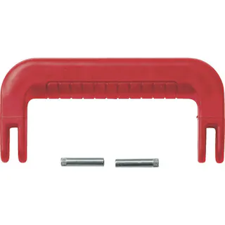 【CAINZ-DASH】トラスコ中山 プロテクターツールケースTAK13ML/L/XL用ハンドル 赤 TAK13L-HDRE【別送品】