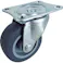 【CAINZ-DASH】トラスコ中山 キャスター TYGシリーズ 自在 エラストマー車 75mm TYGE-75【別送品】