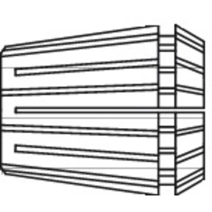 【CAINZ-DASH】トラスコ中山 ERコレット 外径21 全長31.5 把握7.0~8.0 ER20-8【別送品】