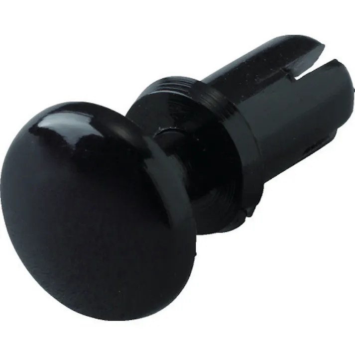 【CAINZ-DASH】トラスコ中山 プッシュリベット 板厚7.5~8.5mm 穴径5.1Φ 長さ10.5 黒 50個入 TPR5105-BK【別送品】