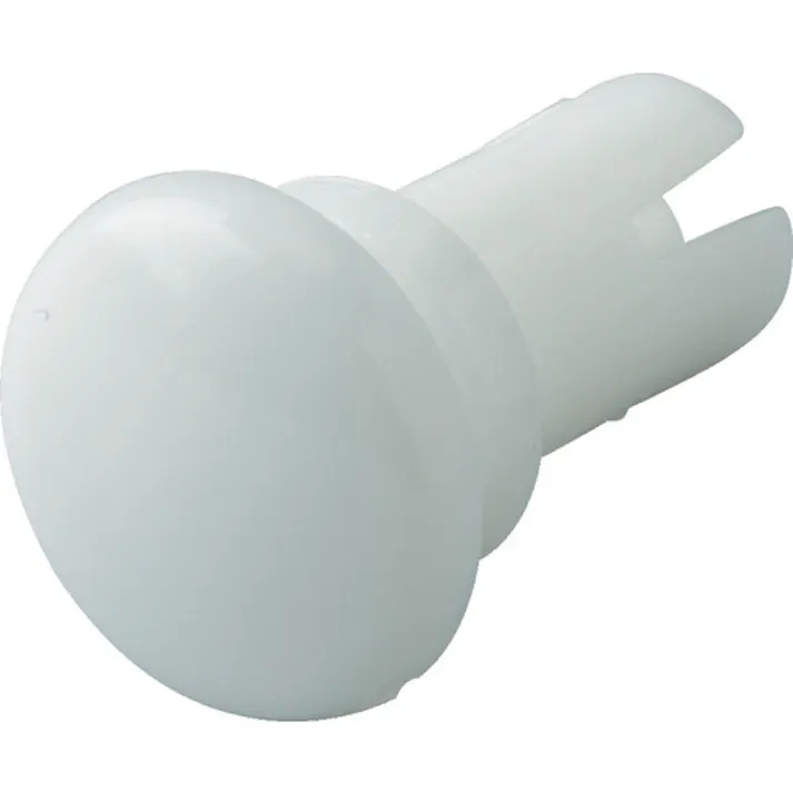 【CAINZ-DASH】トラスコ中山 プッシュリベット 板厚2.5~4.0mm 穴径6.1Φ 長さ6.0 白 50個入 TPR6060-W【別送品】