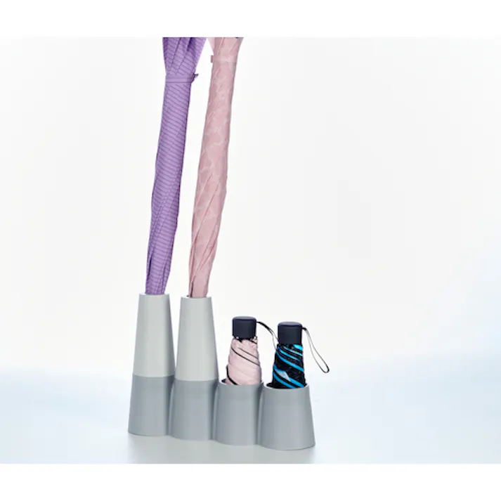 【CAINZ-DASH】トラスコ中山 4本用傘立て グレー KST4-0GY【別送品】