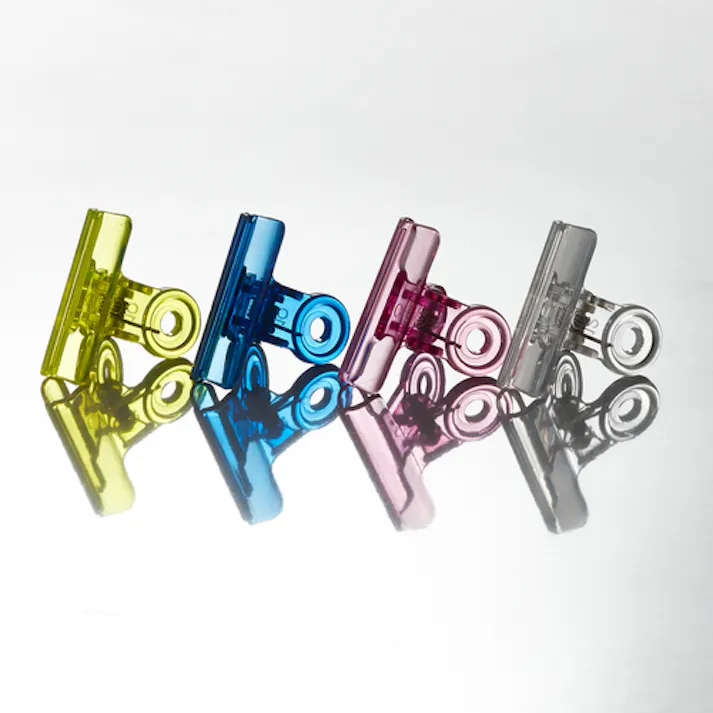 【CAINZ-DASH】トラスコ中山 ポリカクリップ 38MM 青(20個入) PC20-B【別送品】