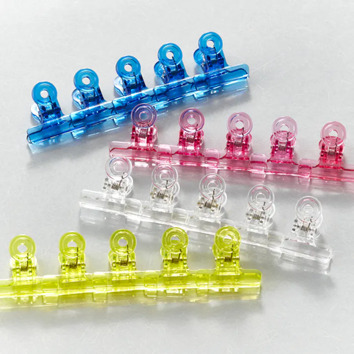 【CAINZ-DASH】トラスコ中山 ポリカクリップ 38MM 青(20個入) PC20-B【別送品】