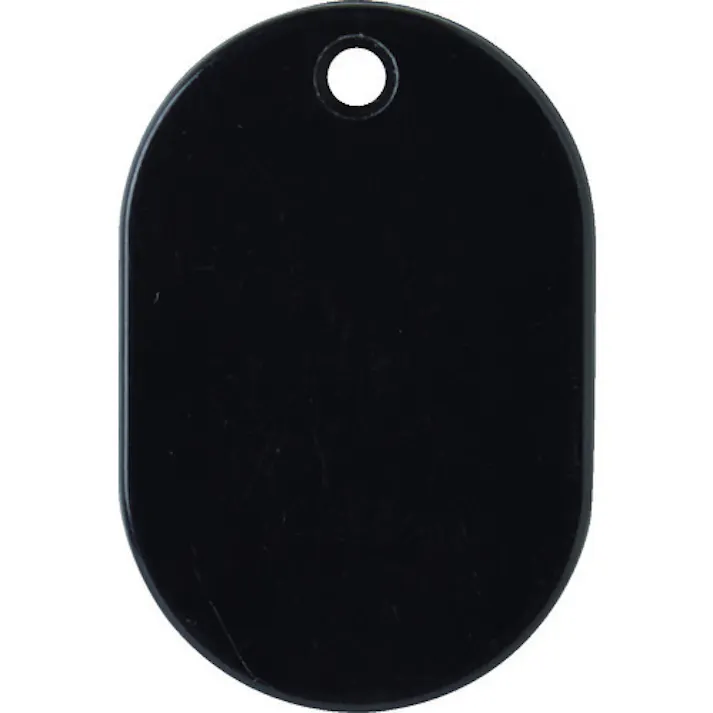 【CAINZ-DASH】トラスコ中山 小判札 小 45X30mm 5枚入 黒 TKFS-BK【別送品】