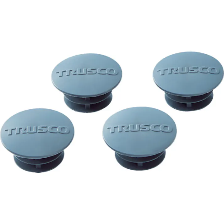 【CAINZ-DASH】トラスコ中山 スチール製ワゴン用支柱キャップ PEW型 フェニックスワゴン用 Φ25.4用 4個入 PEW-HC4S【別送品】