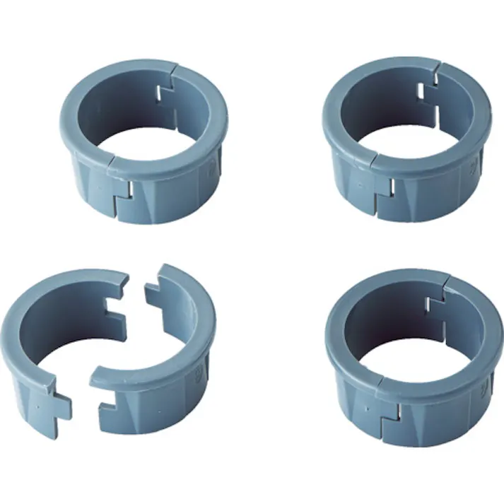 【CAINZ-DASH】トラスコ中山 スチール製ワゴン用棚板上キャップ PEW型 フェニックスワゴン用 Φ25.4用 4組入 PEW-DC4S【別送品】