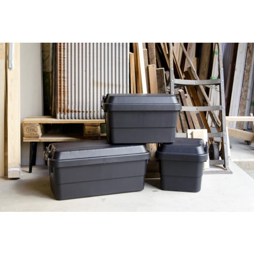 CAINZ-DASH】トラスコ中山 トランクカーゴ 30L 黒 BLKC-30【別送品