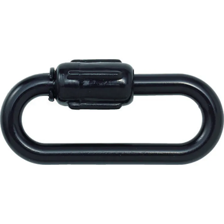 【CAINZ-DASH】トラスコ中山 プラカラビナ 黒 8mm (2個入) TCK8BK【別送品】