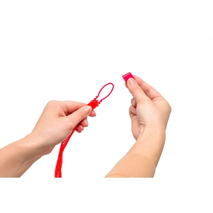 【CAINZ-DASH】トラスコ中山 みかんネット用留め具 赤 100個入 BET-R-100【別送品】