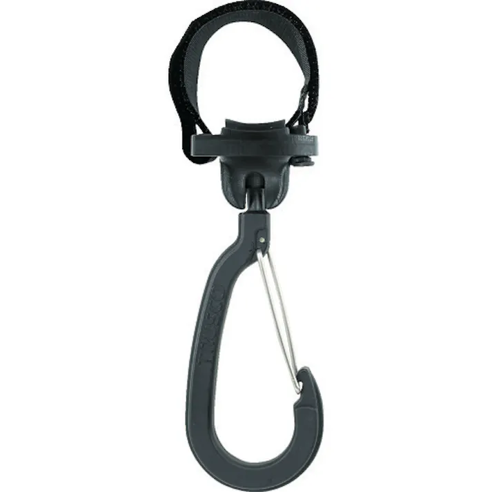 【CAINZ-DASH】トラスコ中山 ベルトで止めるフック 自在式外れ止め付きフック 27cmベルト付き 大 HKLJ-250-L【別送品】