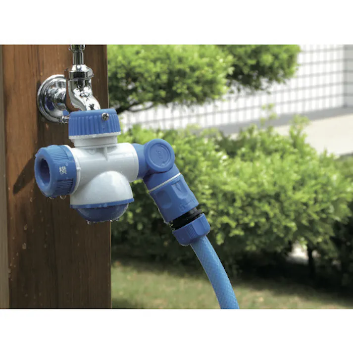 【CAINZ-DASH】トラスコ中山 シャワー付き分岐蛇口ダブルポート TSDPL【別送品】