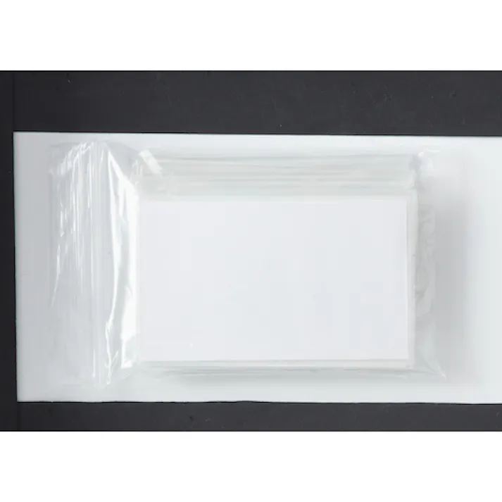 【CAINZ-DASH】トラスコ中山 粘着式 簡易見出しケース 55×91MM(名刺サイズ) 10枚入り TPP55X91【別送品】