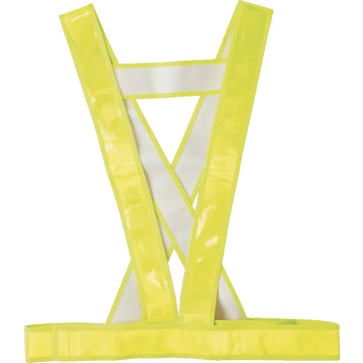 【CAINZ-DASH】トラスコ中山 タスキ型安全ベスト イエロー TTAB-Y【別送品】
