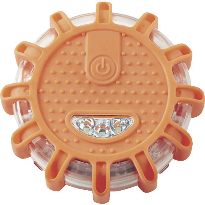 【CAINZ-DASH】トラスコ中山 電池式LED警告灯 赤色 TLWL-R【別送品】