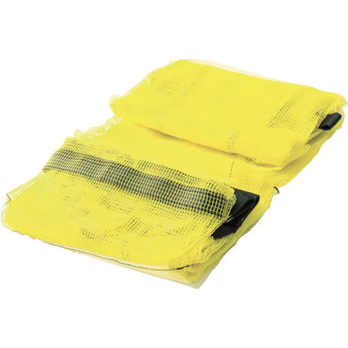 【CAINZ-DASH】トラスコ中山 折りたたみ式・ネット交換可能ゴミ置き場用替えネット イエロー TGMN-H-Y【別送品】