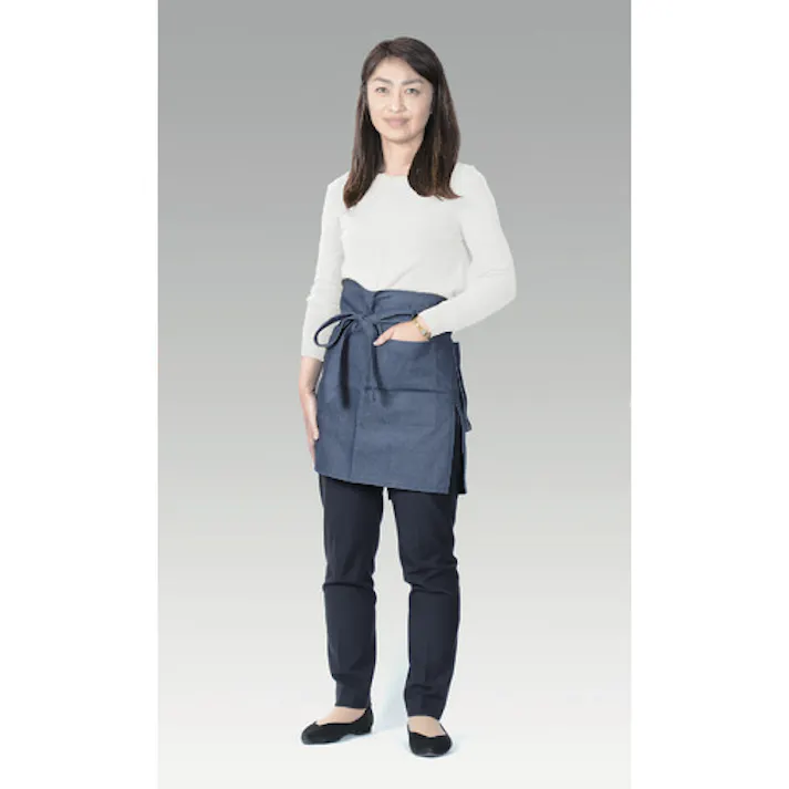 【CAINZ-DASH】トラスコ中山 ショートタイプジーンズエプロン TSE-G【別送品】