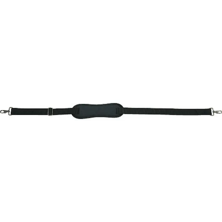 【CAINZ-DASH】トラスコ中山 肩パッド付きショルダーベルト38mm幅X135cm ブラック TTB-SB-38BK【別送品】