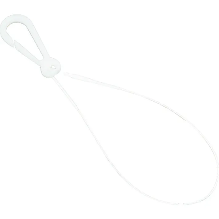 【CAINZ-DASH】トラスコ中山 はがき・チラシ用フック ロックタイプ 全長151mm 内径12mm 100本入 SFLHS-100【別送品】