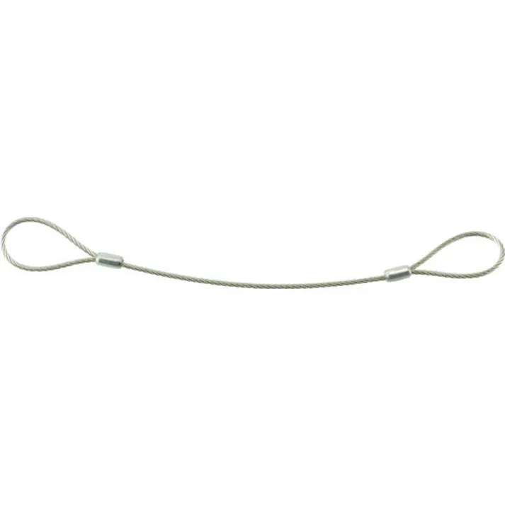 【CAINZ-DASH】トラスコ中山 オールステンレスカットワイヤ 3.0ΦX300mm 両端アイ加工 SCW300-30【別送品】