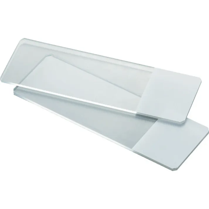 【CAINZ-DASH】トラスコ中山 スライドガラス フロスト有 ホワイト(50枚入り) SG-FWH【別送品】