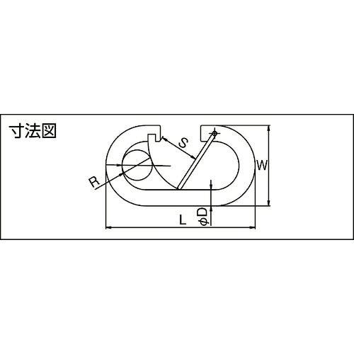 CAINZ-DASH】トラスコ中山 О型フック スチール 8mm TTCR8【別送品