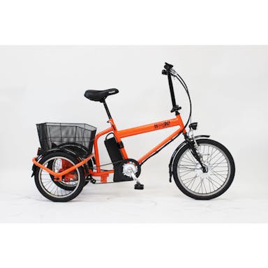 【CAINZ-DASH】トラスコ中山 電動アシストノーパンク三輪自転車　“ハザードランナー　トライアシスト”【別送品】