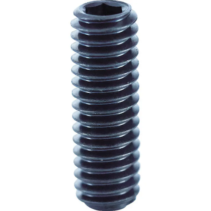 【CAINZ-DASH】トラスコ中山 六角穴付止めねじ 平先 黒染め M4×3 60本入 B63-0403【別送品】