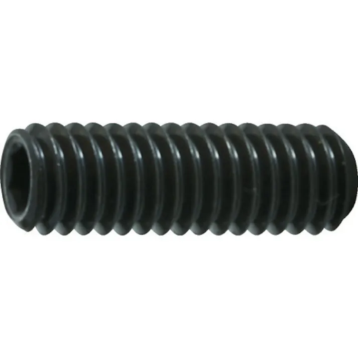 【CAINZ-DASH】トラスコ中山 六角穴付止めねじ 平先 黒染め M4×4 80本入 B63-0404【別送品】