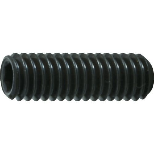 【CAINZ-DASH】トラスコ中山 六角穴付止めねじ　平先　黒染め　Ｍ４×１５　５０本入 B63-0415【別送品】