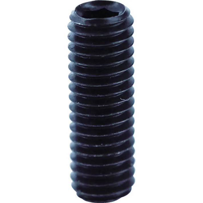 【CAINZ-DASH】トラスコ中山 六角穴付止めねじ 平先 黒染め M5×15 40本入 B63-0515【別送品】