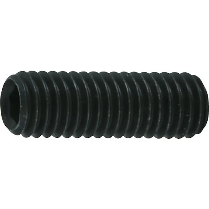 【CAINZ-DASH】トラスコ中山 六角穴付止めねじ 平先 黒染め M6×16 60本入 B63-0616【別送品】