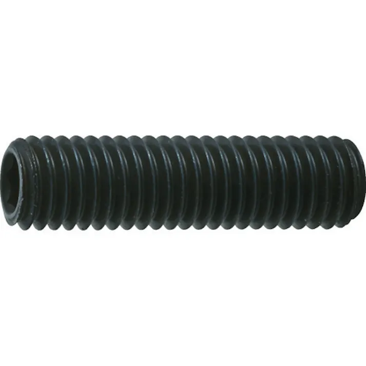 【CAINZ-DASH】トラスコ中山 六角穴付止めねじ 平先 黒染め M8×8 60本入 B63-0808【別送品】