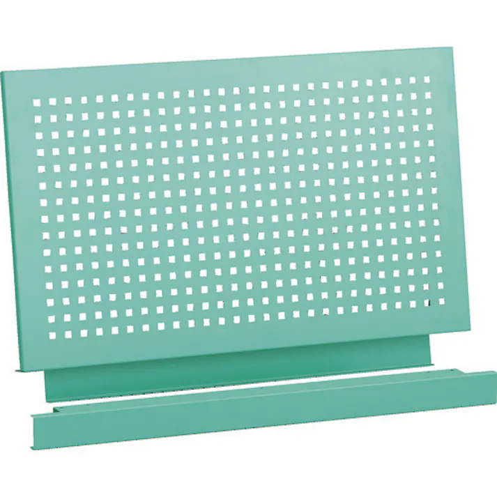 【CAINZ-DASH】トラスコ中山 スチール製ワゴン用パンチングパネル ツールワゴン フェニックスワゴン用 天板用 W750 ヤンググリーン PEW-PN750T-YG【別送品】