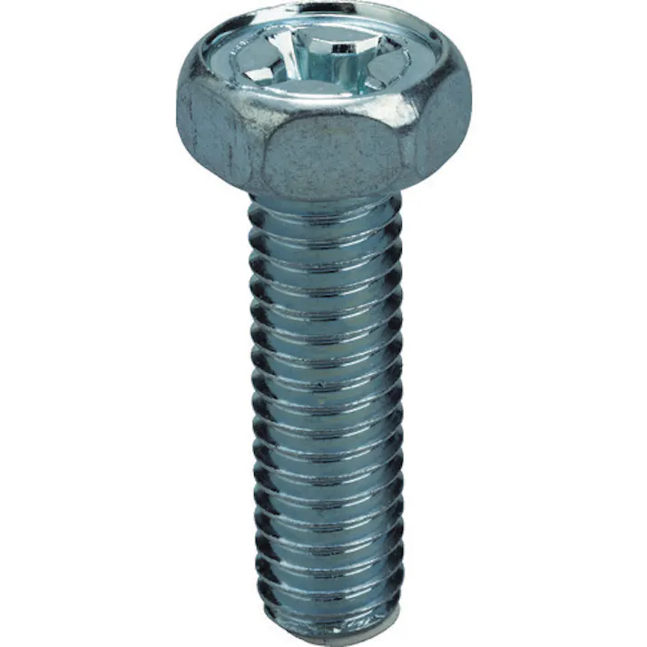 【CAINZ-DASH】トラスコ中山 十字穴付六角アプセットボルト 三価白 M4×10 72本入 Y306-0410【別送品】