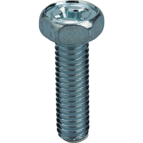 【CAINZ-DASH】トラスコ中山 十字穴付六角アプセットボルト　三価白　Ｍ５×５０　１５本入 Y306-0550【別送品】