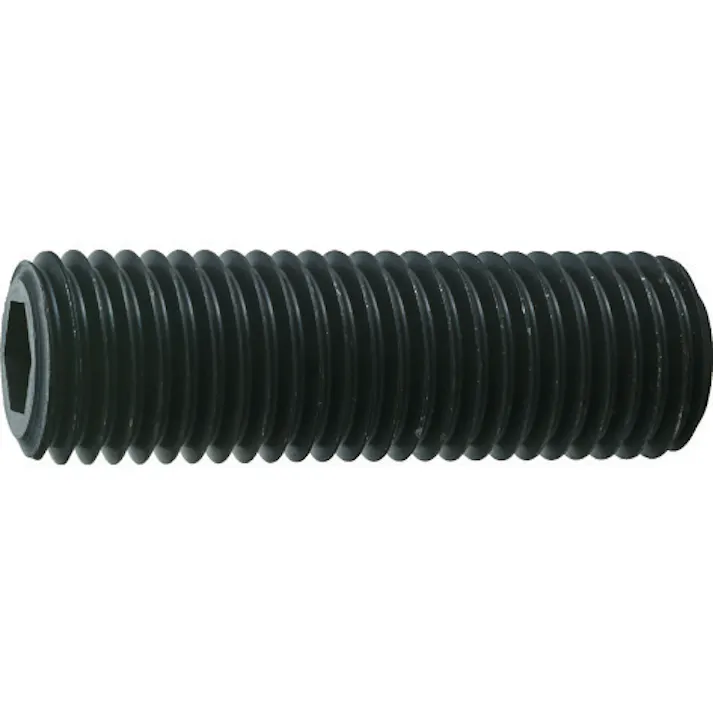 【CAINZ-DASH】トラスコ中山 六角穴付止めねじ 平先 黒染め M20×65 1本入 B63-2065【別送品】