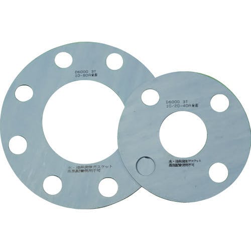 【CAINZ-DASH】トラスコ中山 ガスケット　フランジ全面パッキン　５Ｋ８０Ａ３Ｔ D6000-5K-80A-3T-FF【別送品】