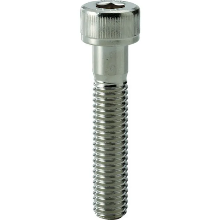 【CAINZ-DASH】トラスコ中山 六角穴付ボルト ニッケルメッキ 半ネジ M8×45 9本入 /キャップボルト(CAP) Y154-0845【別送品】