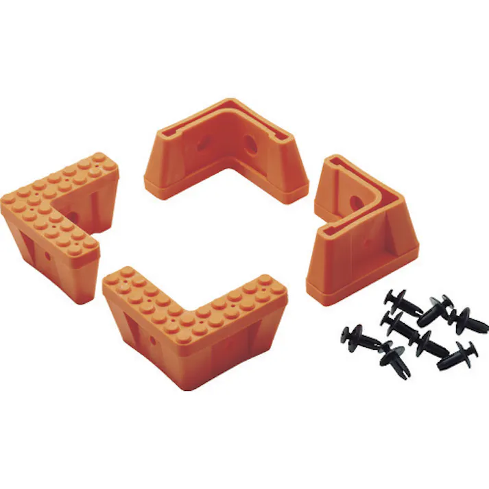 【CAINZ-DASH】トラスコ中山 滑り止めキャップ 4個 TASG用 TASG-PS1【別送品】