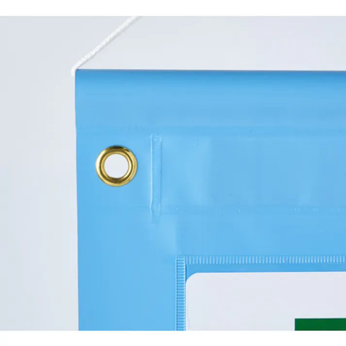 【CAINZ-DASH】トラスコ中山 ターポリン掲示板 A4タテ型ポケット4個付 980X570 青 TPK-A44T【別送品】