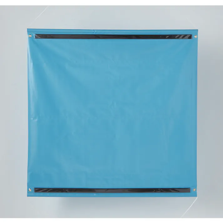 【CAINZ-DASH】トラスコ中山 ターポリン掲示板 A3ヨコ型ポケット4個付 965X930 青 TPK-A34Y【別送品】